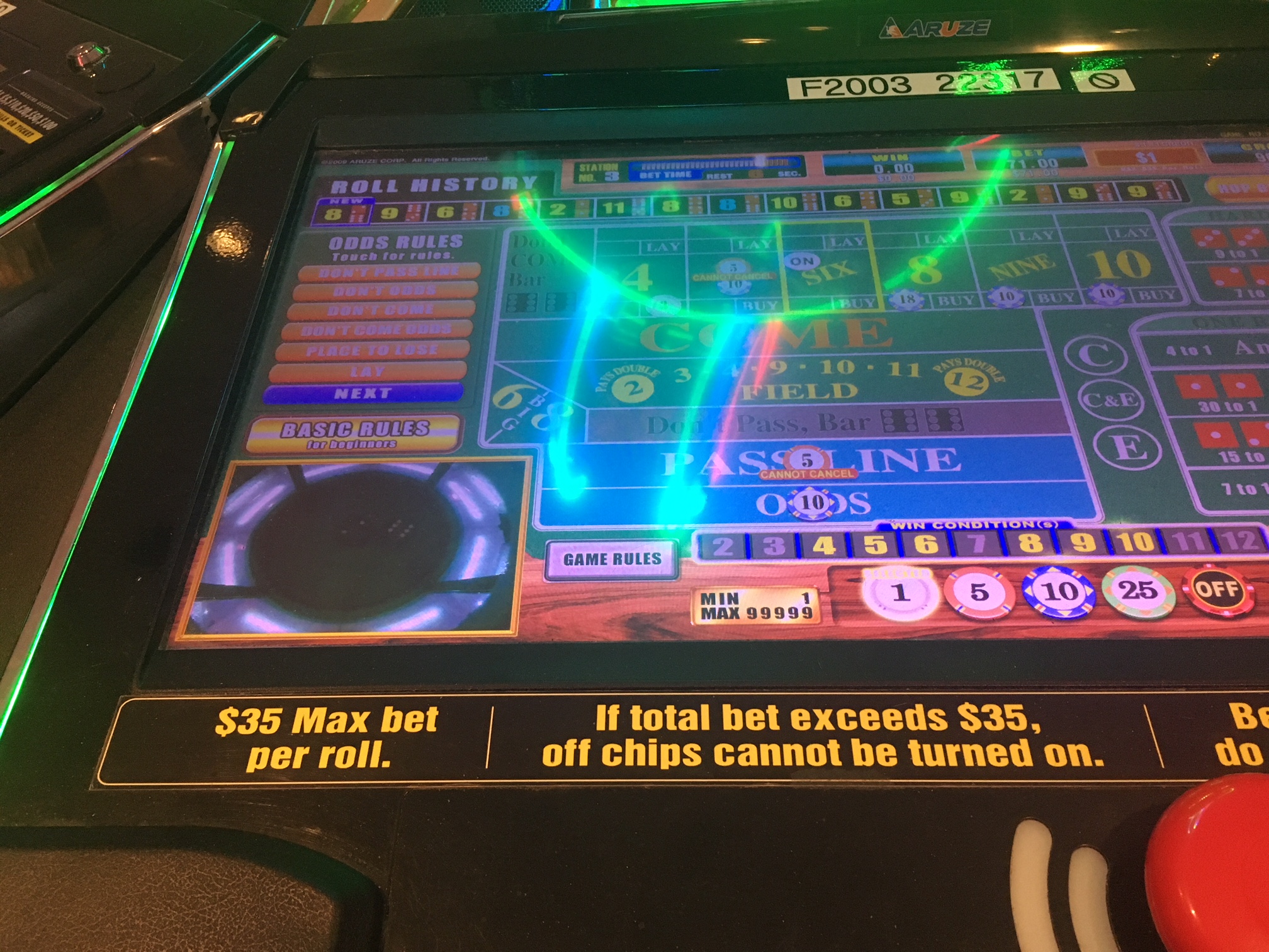 Bubble craps wizard of odds