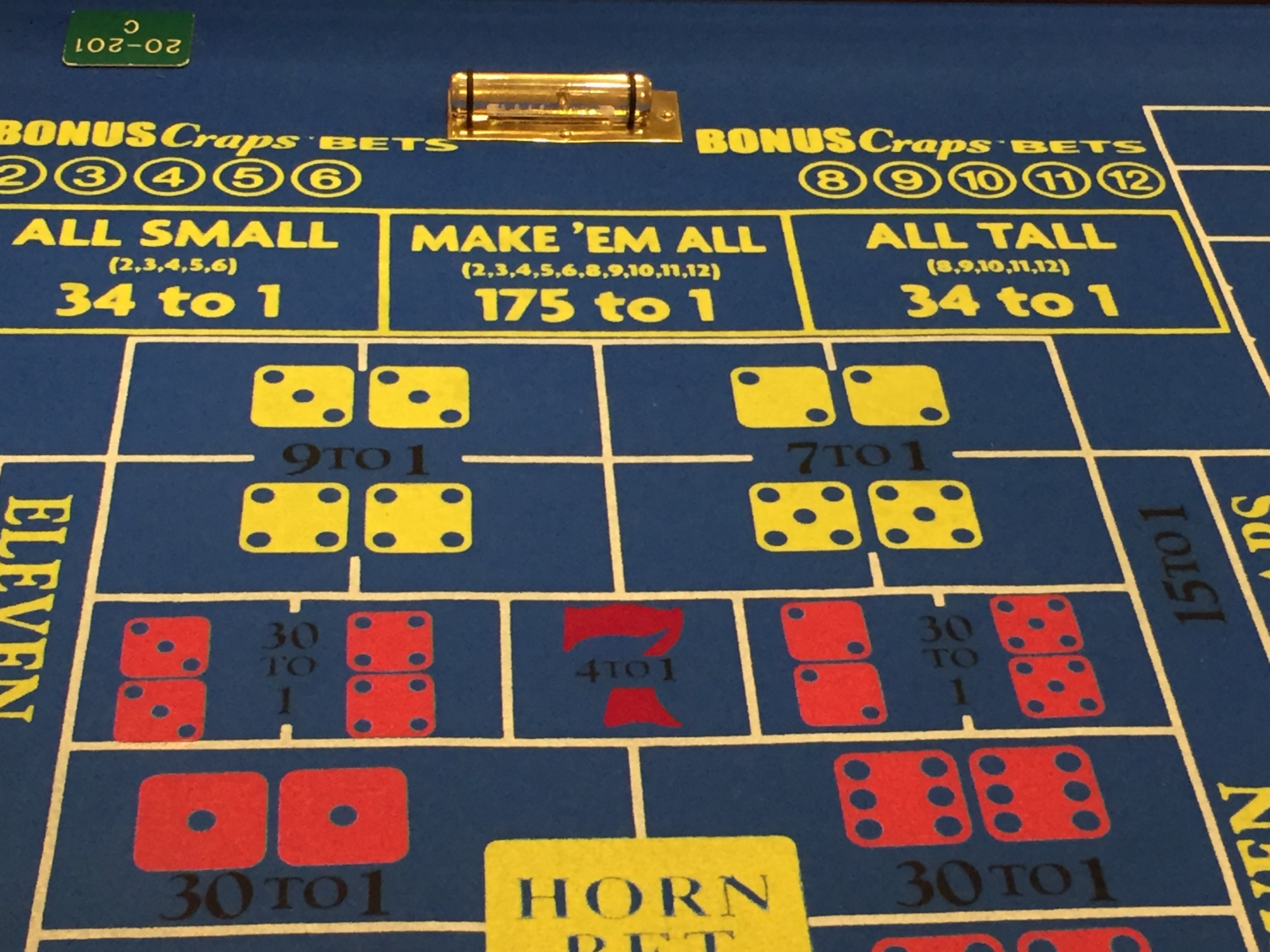 Every Craps Bet
